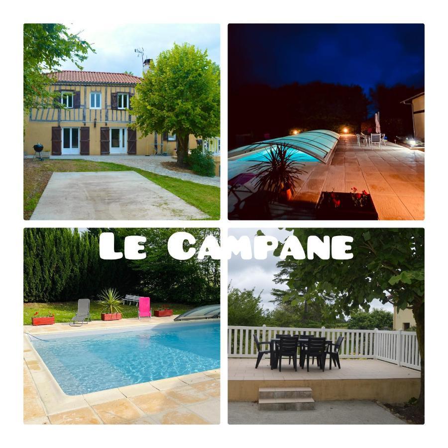 Gite Le Campane - Piscine Partagee Borne Recharge Vehicule 22Kwh Laujuzan エクステリア 写真